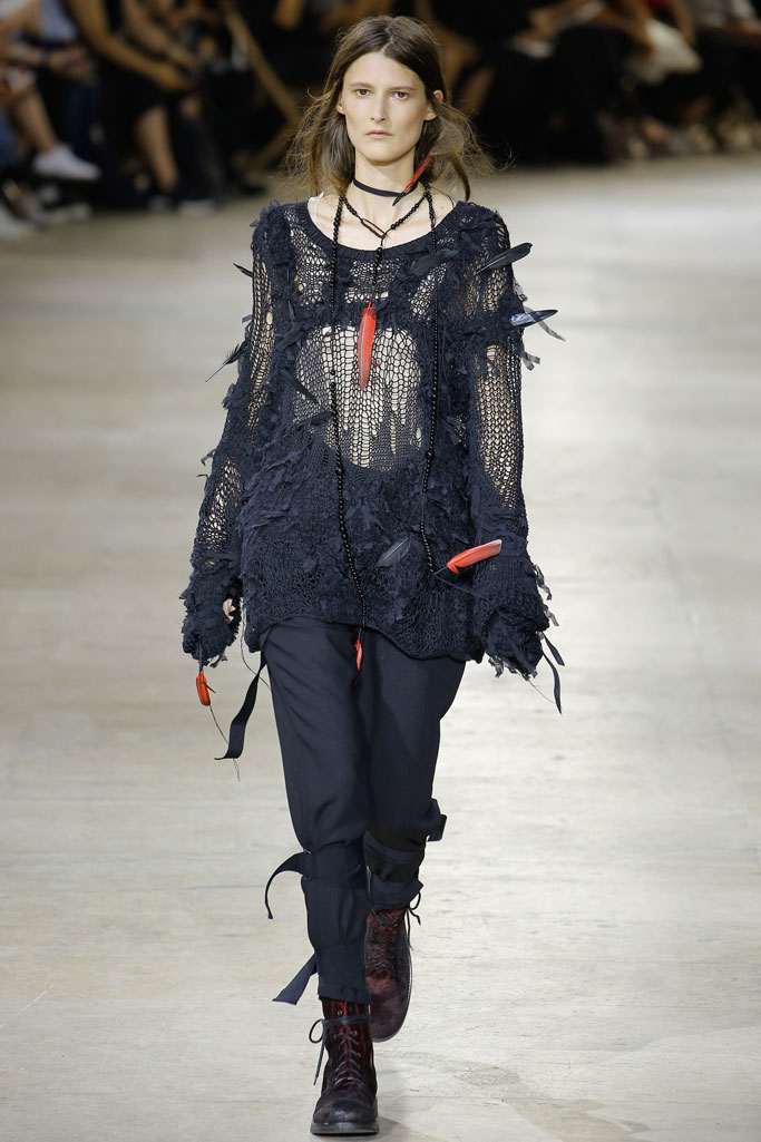 Ann Demeulemeester 2017春夏男裝流行發布