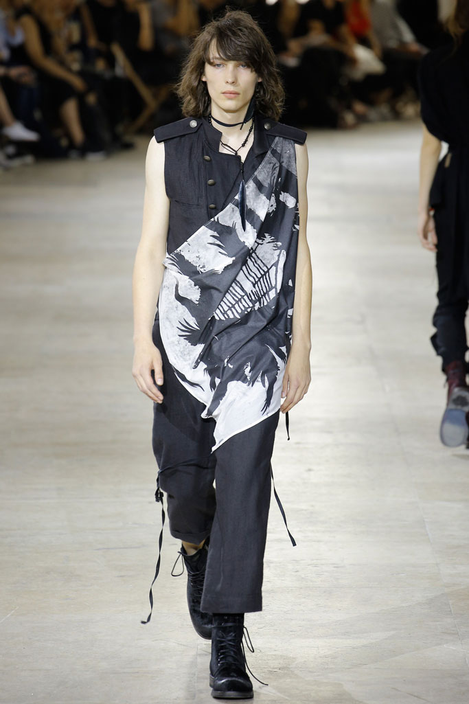 Ann Demeulemeester 2017春夏男裝流行發布