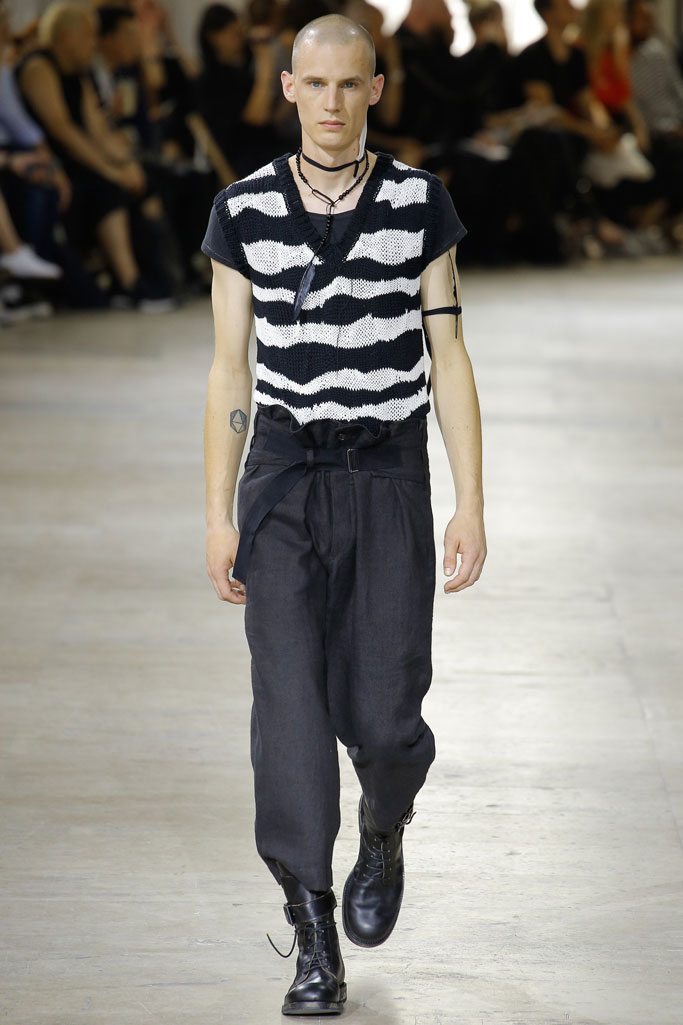 Ann Demeulemeester 2017春夏男裝流行發布