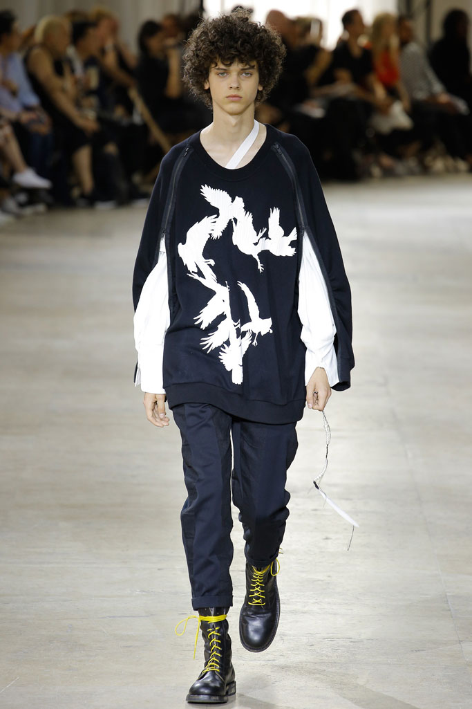 Ann Demeulemeester 2017春夏男裝流行發布