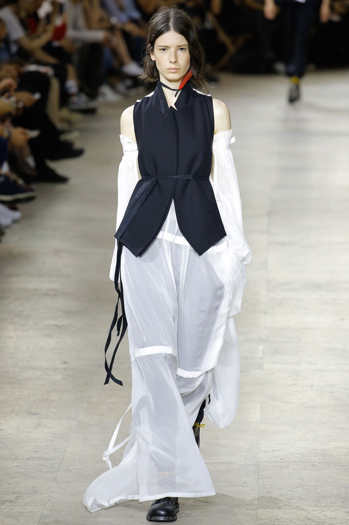 Ann Demeulemeester 2017春夏男裝流行發布