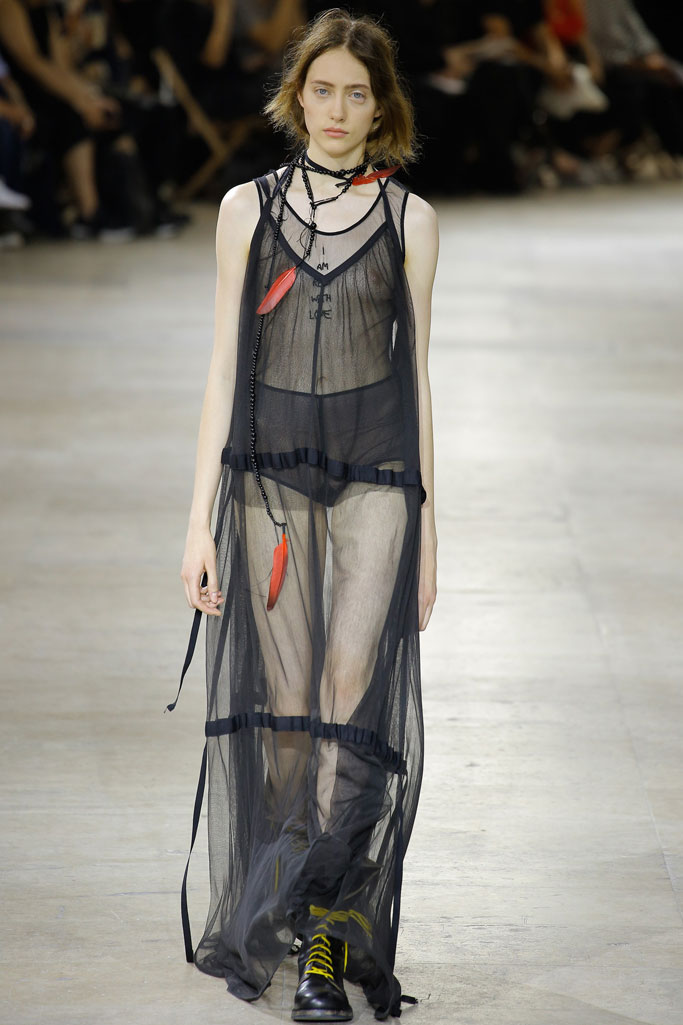 Ann Demeulemeester 2017春夏男裝流行發布