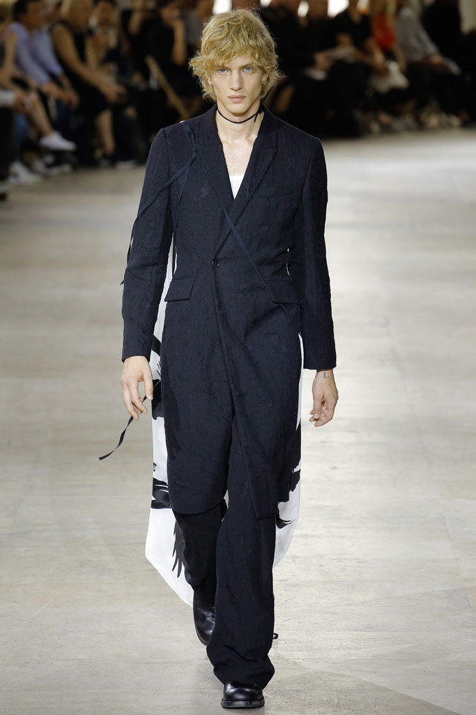Ann Demeulemeester 2017春夏男裝流行發布