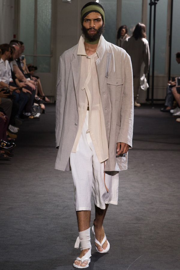Yohji Yamamoto 2017春夏男裝流行發布