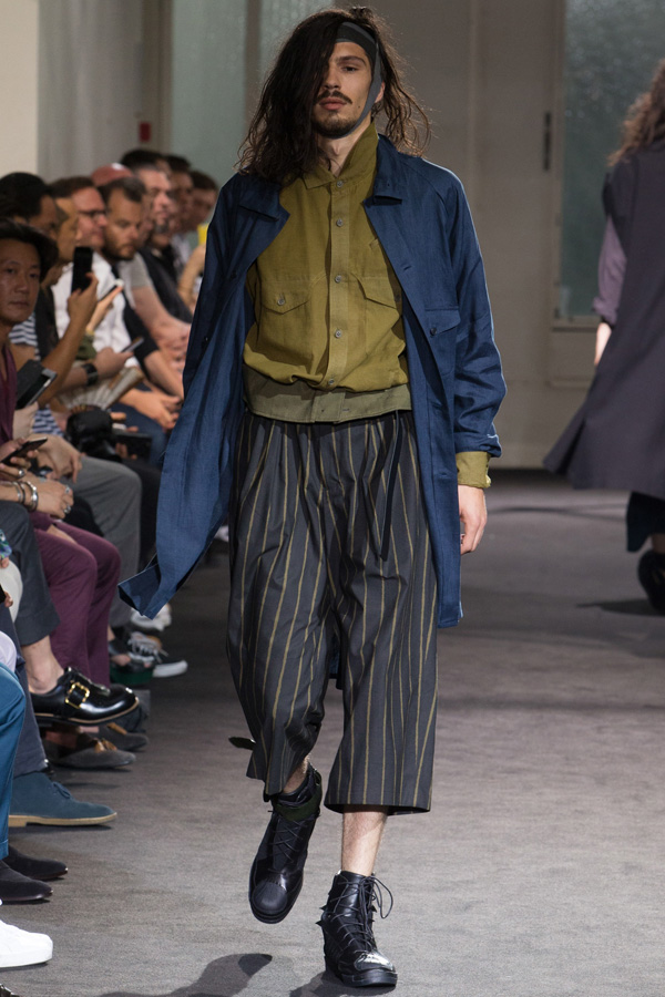Yohji Yamamoto 2017春夏男裝流行發布