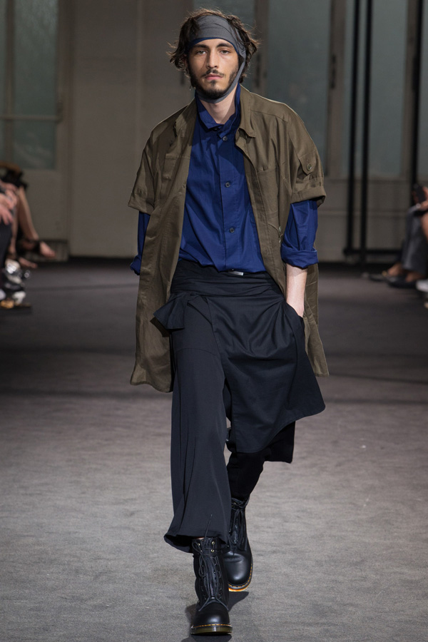 Yohji Yamamoto 2017春夏男裝流行發布
