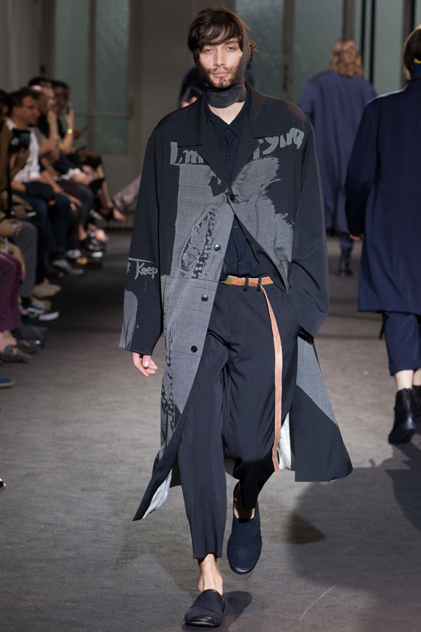 Yohji Yamamoto 2017春夏男裝流行發布