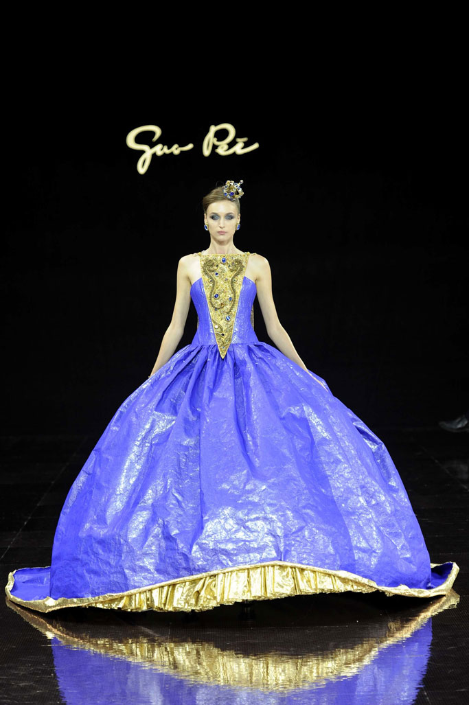 Guo Pei 2016秋冬高級定制流行發布