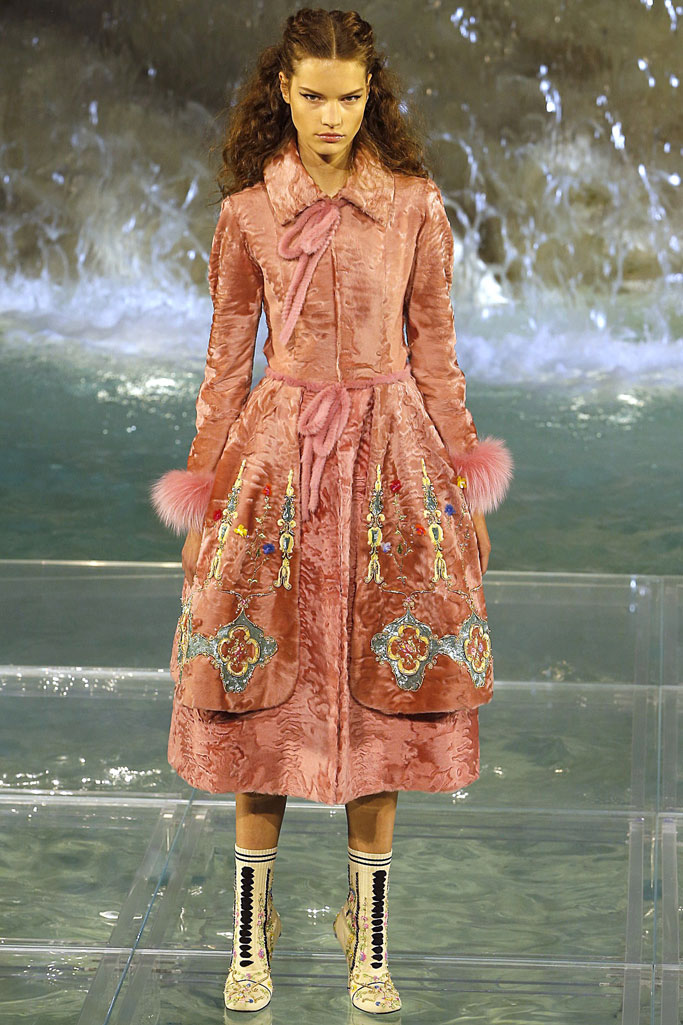 Fendi 2016秋冬高級定制流行發布