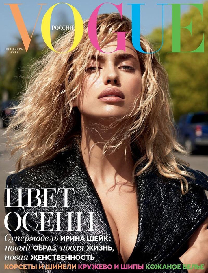 Irina Shayk《Vogue》俄羅斯版2016年9月號