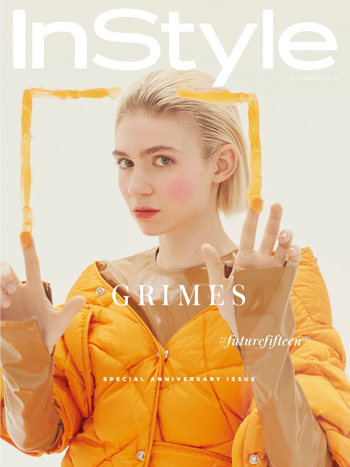 Grimes《InStyle》英國版2016年10月號