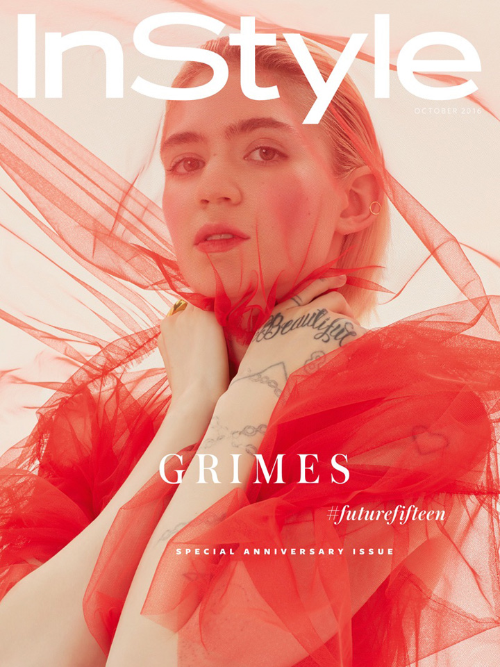 Grimes《InStyle》英國版2016年10月號