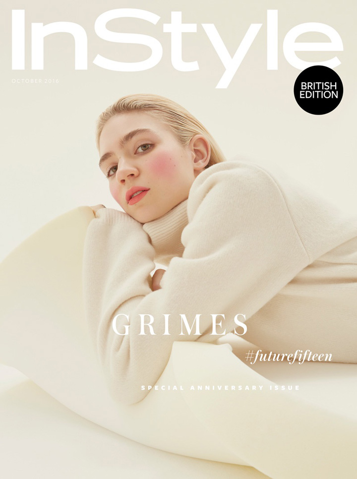 Grimes《InStyle》英國版2016年10月號