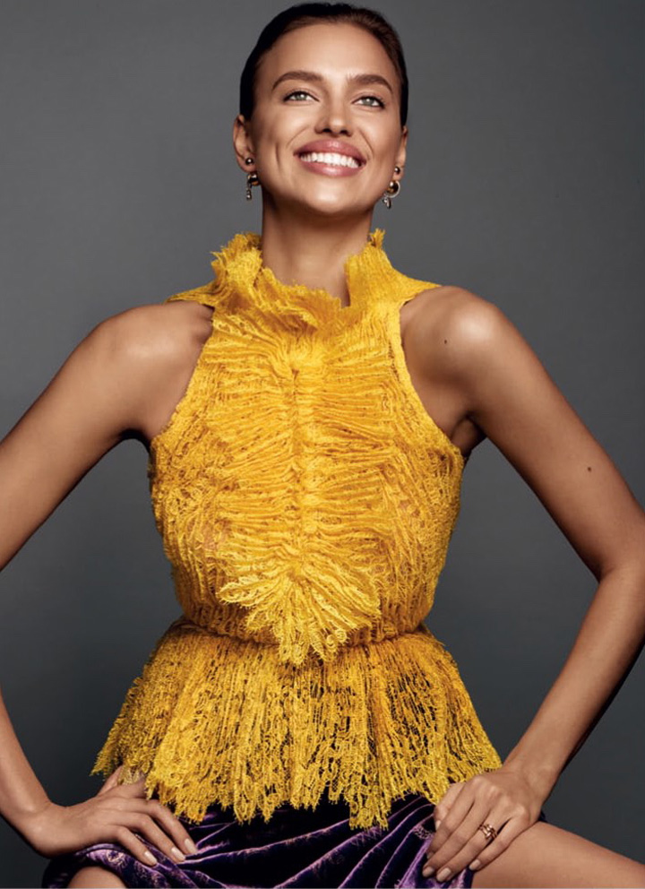 Irina Shayk《Glamour》俄羅斯版2016年10月號