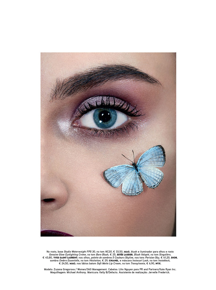 Zuzana Gregorova《Vogue》葡萄牙版2016年9月號(hào)