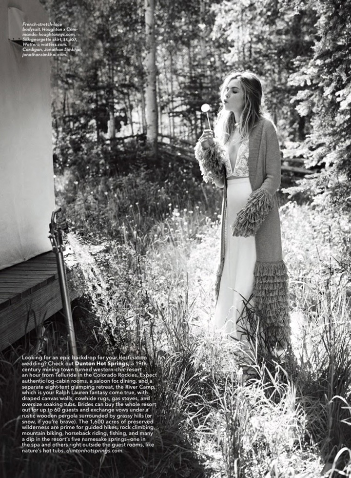 Bridget Malcolm《Brides》雜志2016年10-11月號(hào)
