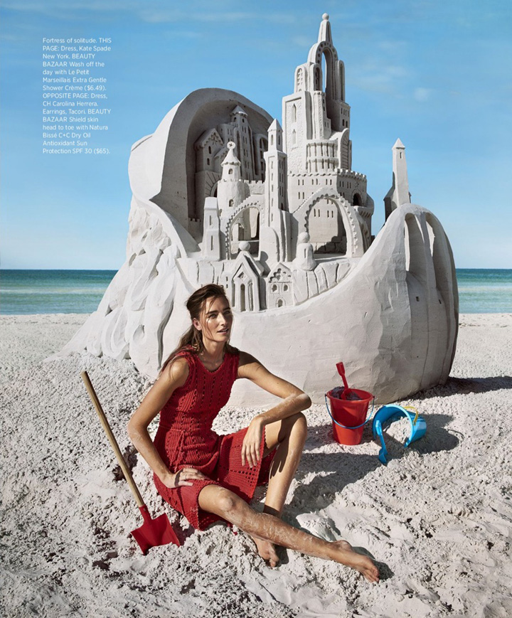 Josephine le Tutour《Harper’s Bazaar》美國版2017年4月號