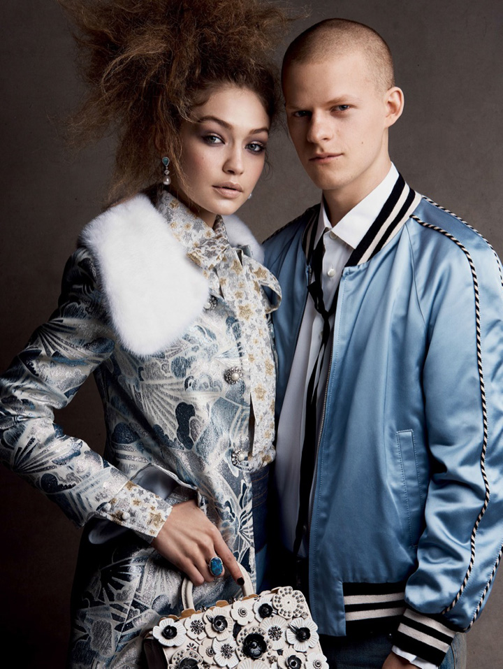 Gigi Hadid《Vogue》美國版2017年4月號