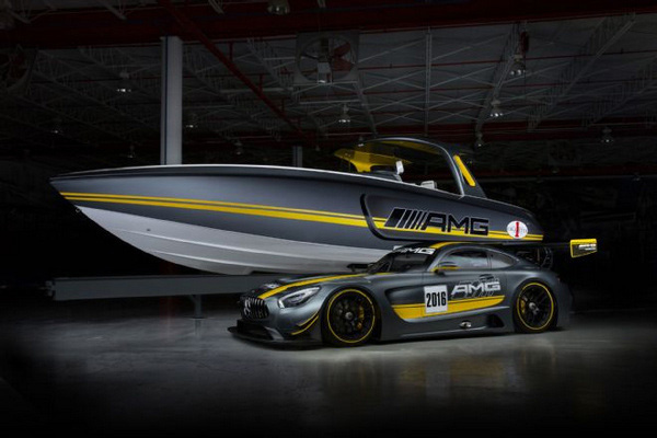 奔馳發布靈感來自AMG GT3賽車的動力艇