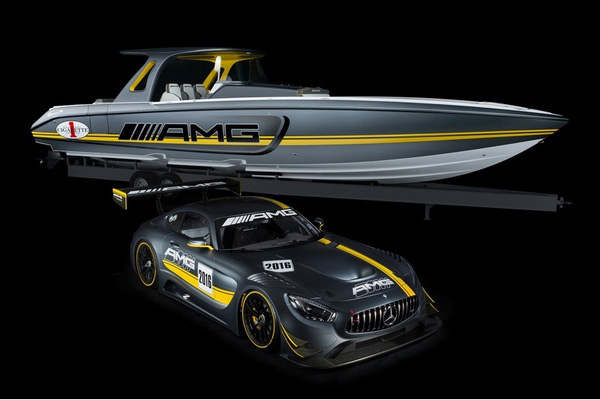 奔馳發布靈感來自AMG GT3賽車的動力艇