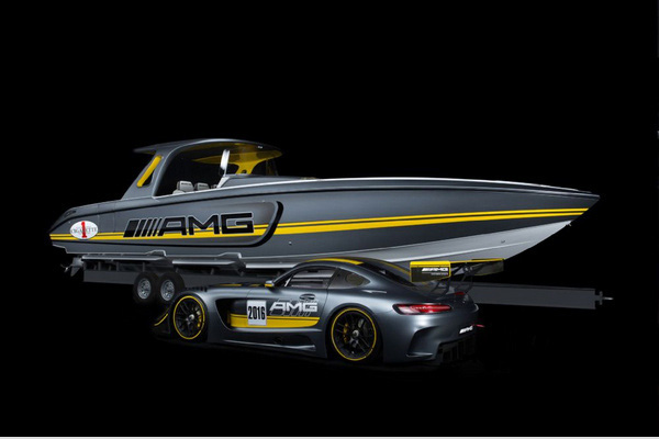 奔馳發布靈感來自AMG GT3賽車的動力艇