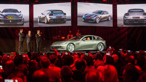 法拉利GTC4 Lusso 日內瓦正式亮相