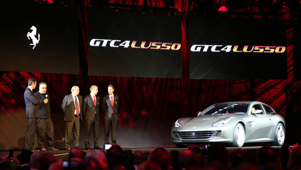 法拉利GTC4 Lusso 日內瓦正式亮相