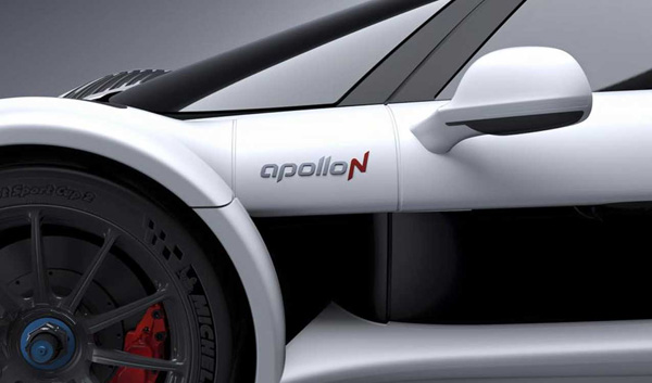Apollo N亮相日內瓦 極速達360公里