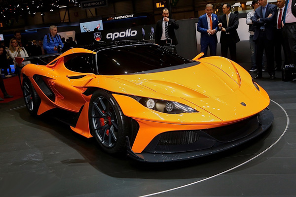 Apollo Arrow 跑車日內瓦首發亮相