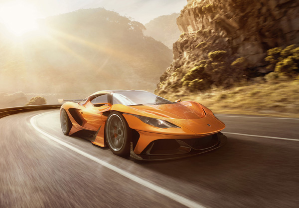Apollo Arrow 跑車日內瓦首發亮相