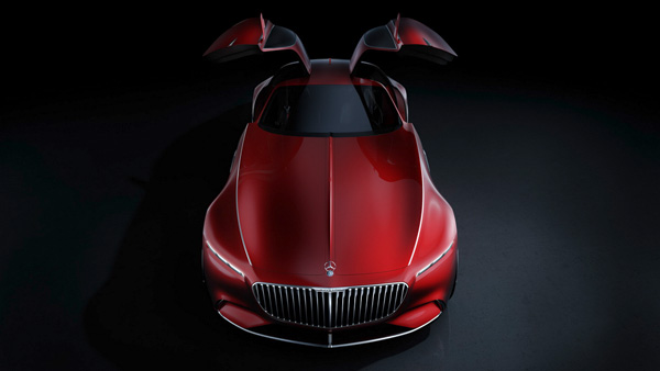 奔馳正式發布Vision Mercedes-Maybach 6官圖