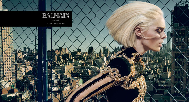 超模Coco Rocha新發型 帥氣金泊色短發