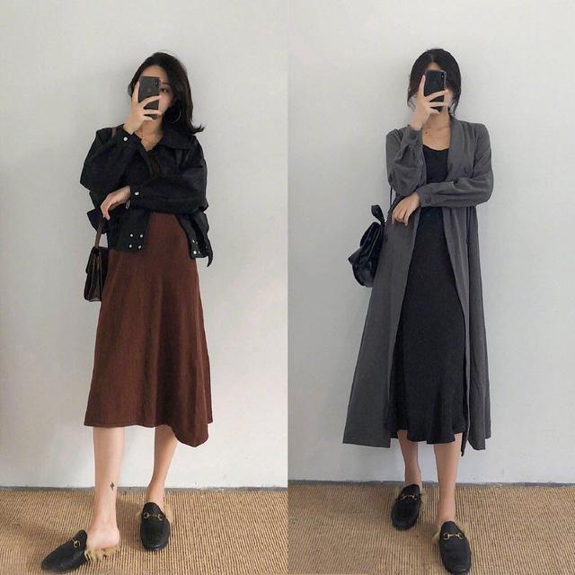 薄款風衣 連衣裙