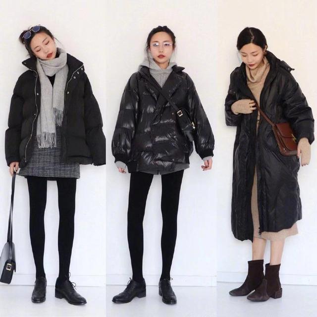 打底褲 高領毛衣 面包服