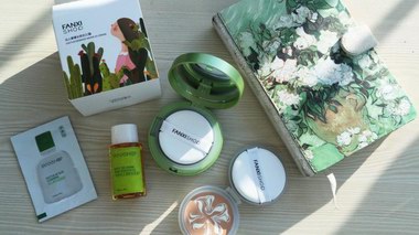 30秒打造裸妝肌，凡茜爆水琉光CC霜開箱測評
