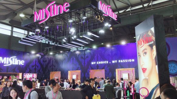 Mistine重磅亮相第23屆上海美博會，開展即斬獲多項大獎