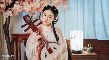 圖蟲攝影師小欣欣評測美圖T9手機：膚質如玉古風妝面完美記錄