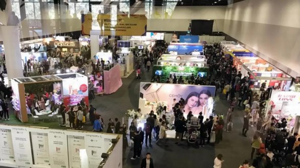 澳中新跨境展銷會SKIN PHYSICS菲澤斯獨占鰲頭，引無數澳洲美女競折腰！