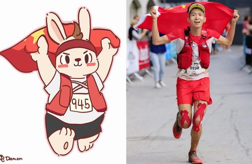 一只少女系呆毛兔，背后藏著個野獸運動達人