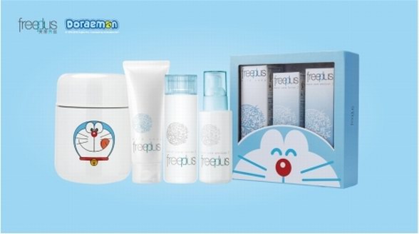 治愈敏感肌膚，freeplus攜手哆啦A夢，給你最貼心的守護