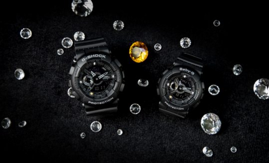 G-SHOCK & BABY-G 35周年紀念版鉆石情侶對表見證恒久愛情！