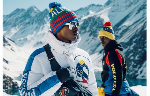 拉夫勞倫RalphLauren滑雪季節，定格無畏瞬間 --- Downhill Skier系列