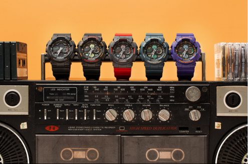 復古返潮，G-SHOCK致敬90年代音樂盛世