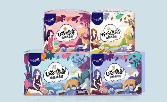 倍可親“隱身”衛生巾登陸小米有品
