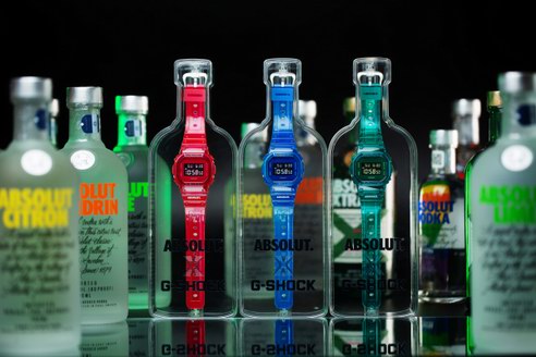 潮流入喉！G-SHOCK X ABSOLUT絕對伏特加聯名款破界來襲