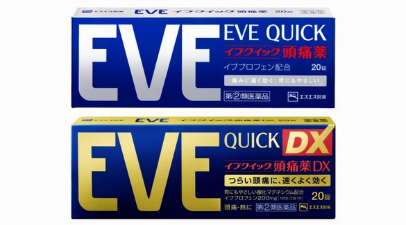 年末工作壓力大而頭痛？EVE QUICK頭痛藥來幫你！