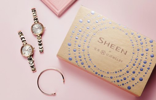 520摯選臻品 為愛而生 SHEEN X 優集合作款蜜桃金手鐲禮盒上市