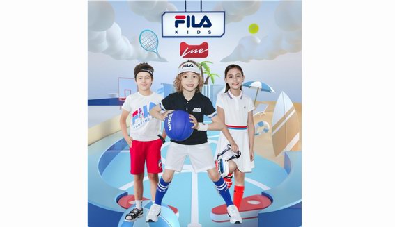 FILA KIDS大秀云上童裝盛典，夏日潮童，自有型