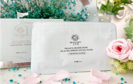 倡導高端原料主義，天季美的法國格拉斯玫瑰冰川泉活肌面膜到底好在哪里？