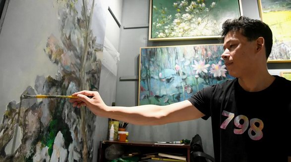 重視自然，重視生活：走進油畫家屠紅淼的藝術世界